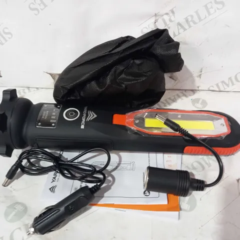 YARD FORCE 12V MULTI FUNCTION TORCH & JUMP STARTER