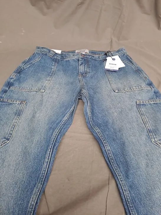 NEW LOOK DENIM PETITE JEANS - UK 14 