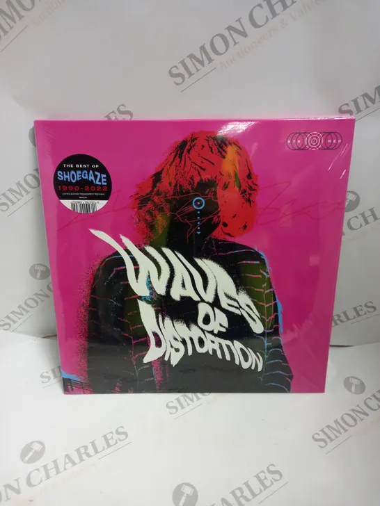 BOXED & SEALED WAVES OF DISTORTION LIMITED EDITION TRANSPARENT RED VIYNL 