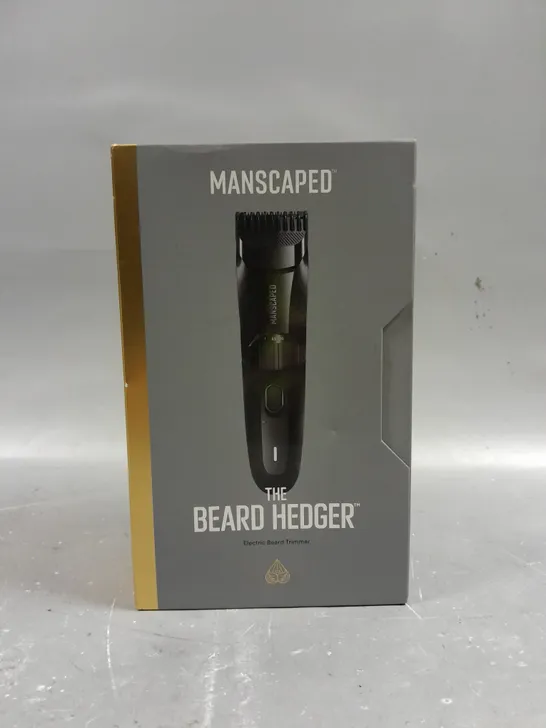 BOXED SEALED MANSCAPED THE BEARD HEDGER ELECTRIC BEARD TRIMMER 