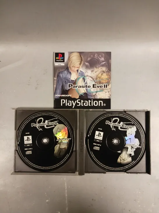 PARASITE EVE II RETRO VIDEO GAME FOR PLAYSTATION 1