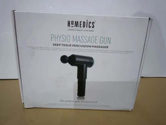 BOXED HOMEDICS PHYSIO MASSAGE GUN 