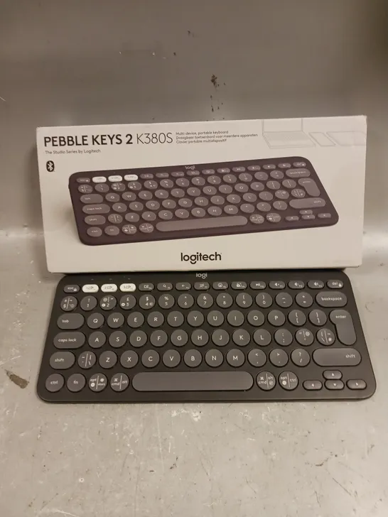 BOXED LOGITECH K380S PEBBLE KEYS 2 KEYBOARD 