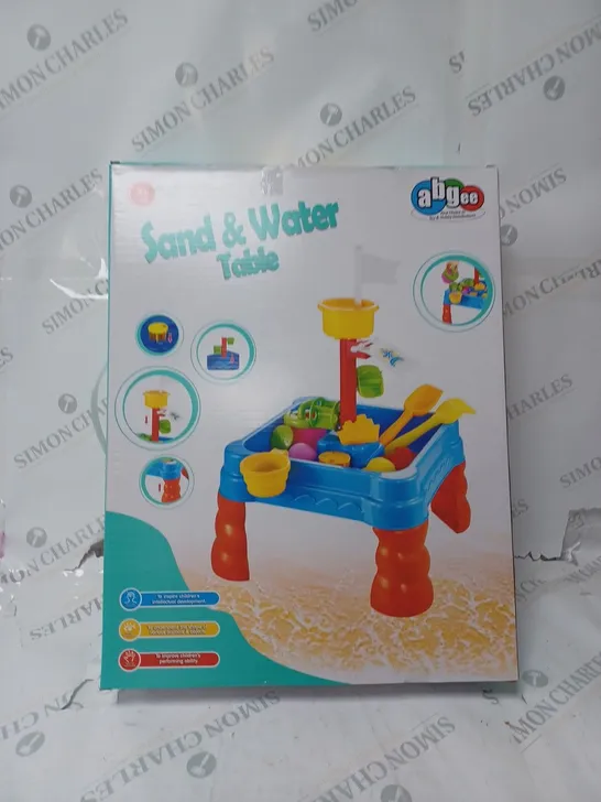 BOXED SAND & WATER TABLE 