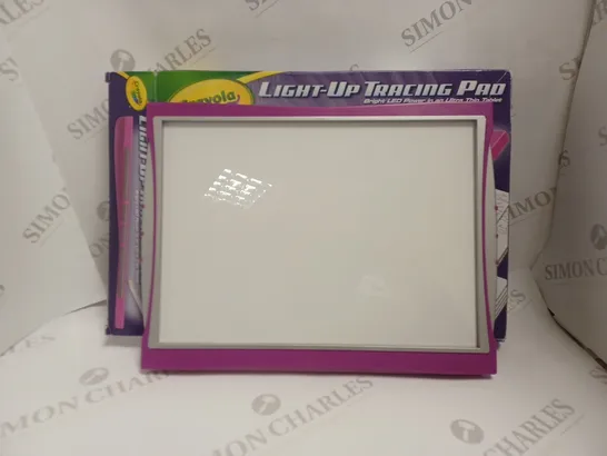 BOXED CRAYOLA DINOSAUR LIGHT-UP TRACING PAD