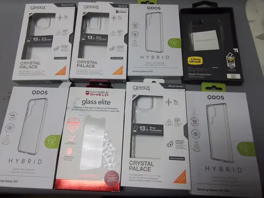 LOT OF APPROXIMATELY 60 ASSORTED MOBILE PHONE CASES AND SCREEN PROTECTORS