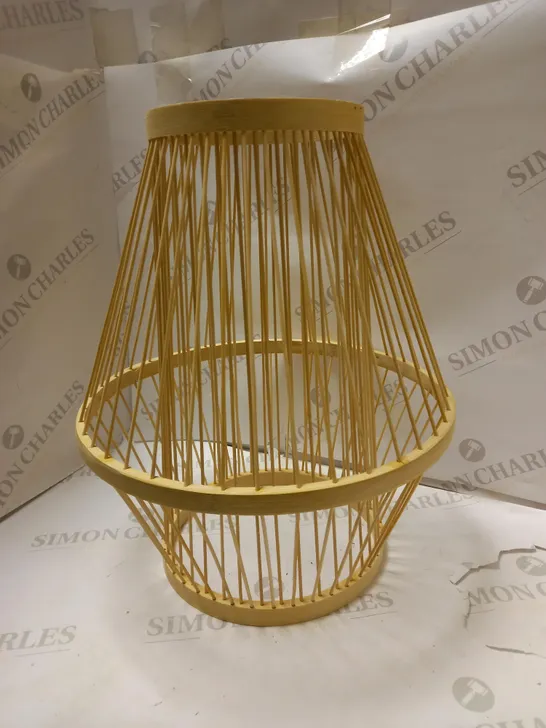 BAMBOO CEILING LIGHT SHADE 