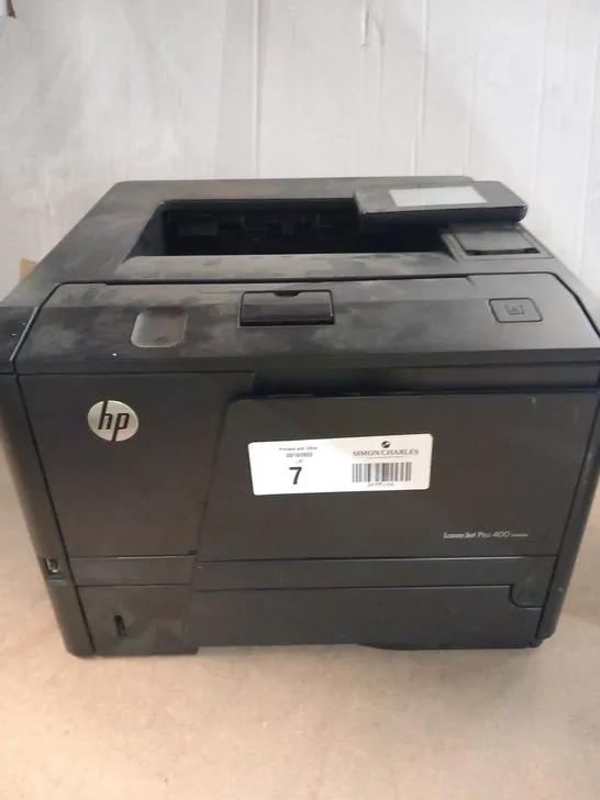 HP LASERJET PRO 400 M401DN A4 MONO DUPLEX LASER PRINTER - ETHERNET & USB - CF278A