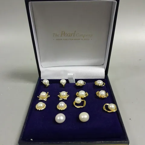 THE PEARL COMPANY PEARL STUD EARRINGS COLLECTION 