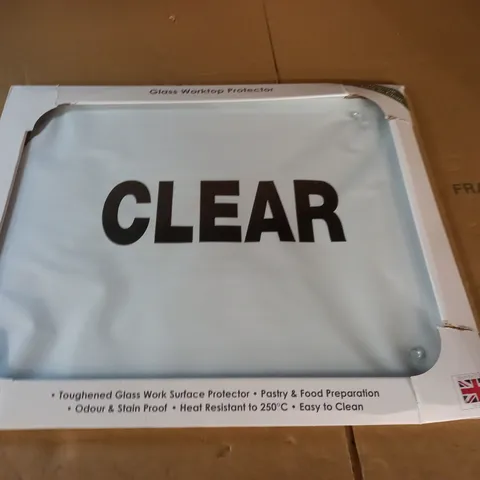 CLEAR KITCHEN SIDE PROTECTION BOARD