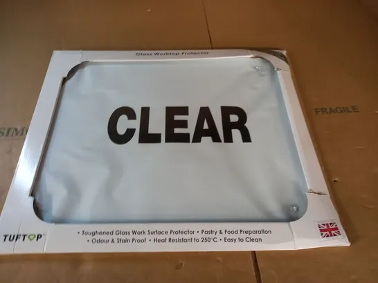 CLEAR KITCHEN SIDE PROTECTION BOARD