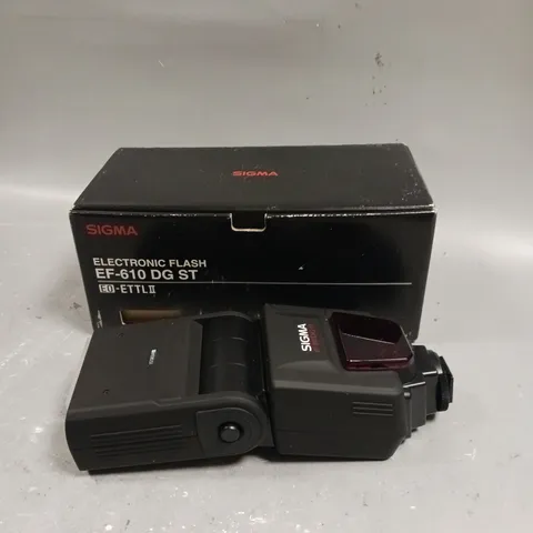 BOXED SIGMA EF-610 ELECTRONIC FLASH 