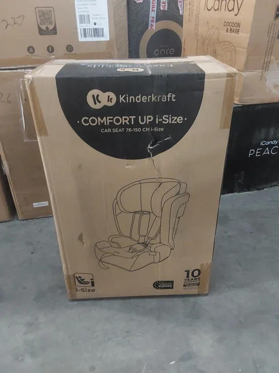 BOXED KINDERKRAFT I-SIZE CAR SEAR SEAT 76-150cm