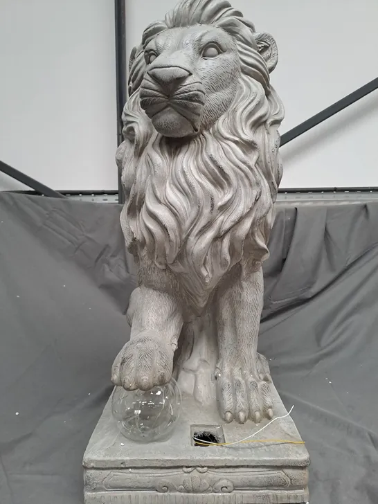 BOXED MY GARDEN STORIES LION SCULPTURE - COLLECTION ONLY