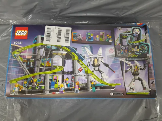 LEGO CITY ROBOT WORLD ROLLER-COASTER PARK TOY 60421 RRP £89.99