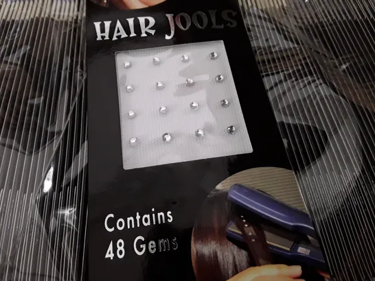 LOT OF APPROXIMATELY 200 48-PACKS OF HAIR JOOLS GEMS