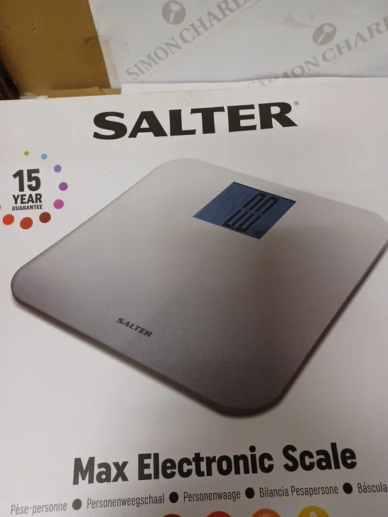 SALTER MAX ELECTRONIC SCALE