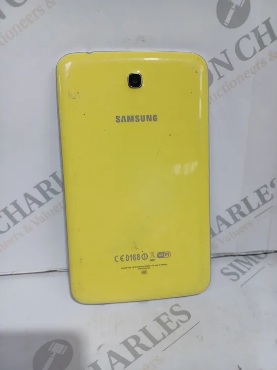 SAMSUNG GALAXY TAB3 7" TABLET IN YELLOW