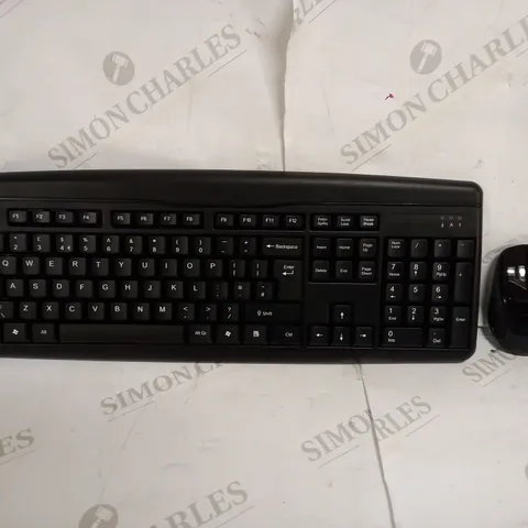 WIRELESS KEYBOARD & MOUSE COMBO