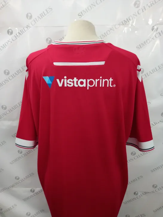 WREXHAM FC 23/24 HOME SHIRT SIZE 3XL