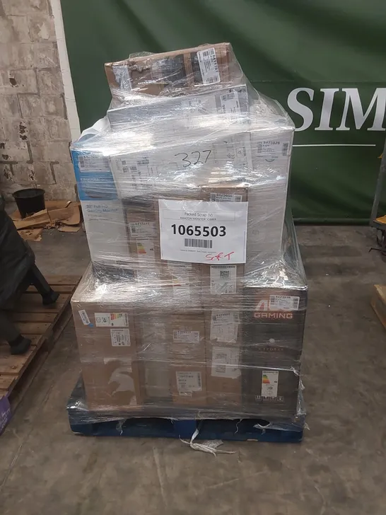 PALLET OF APPROXIMATELY 17 UNPROCESSED RAW RETURN MONITORS TO INCLUDE;