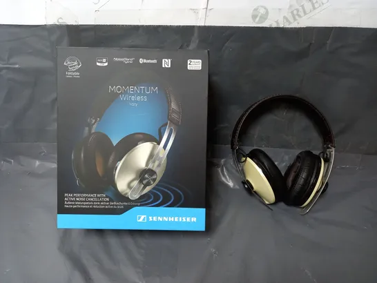 BOXED SENNHEISER MOMENTUM WIRELESS IVORY FOLDABLE HEADPHONES 