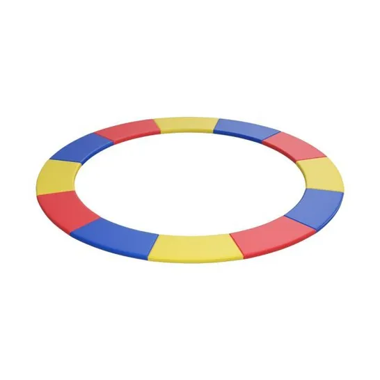 BOXED COSTWAY 14FT TRAMPOLINE REPLACEMENT SAFETY PAD - COLOURFUL