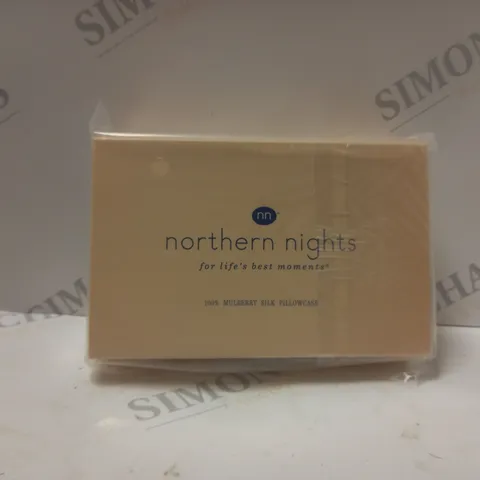 BOXED SEALED OUTLET NORTHERN NIGHTS SILK PILLOWCASE