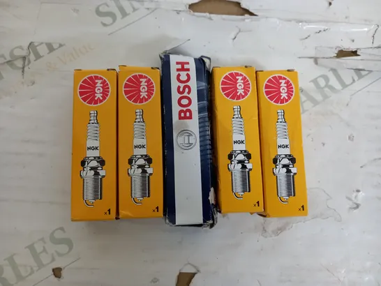 SET OF 5 SPARK PLUGS 