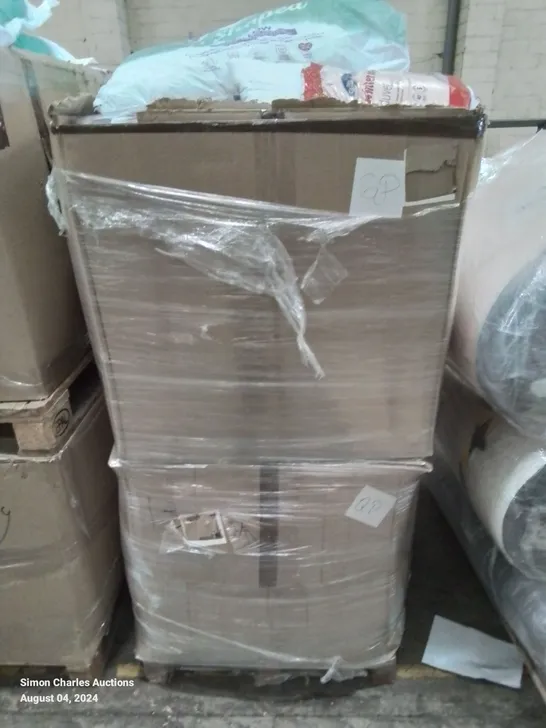 PALLET CONTAINING VARIOUS PILLOWS, WEIGHTED BLANKETS, BODY PILLOWS AND BEDDING ETC.