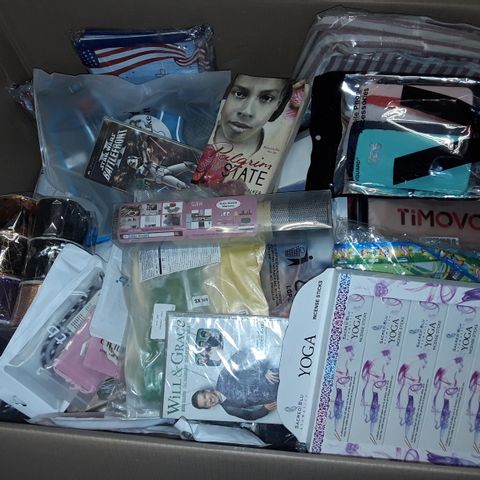 LARGE QUANTITY OF ASSORTED HOUSEHOLD ITEMS TO INCLUDE INCENSE STICKS, CRAFT ITEMS, PSP GAME AND PHONE CASES