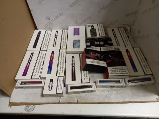 LOT OF APPROXIMATELY 20 E-CIGARATTES TO INCLUDEVOOPOO ARGUS, INNOKIN T18II ETC.
