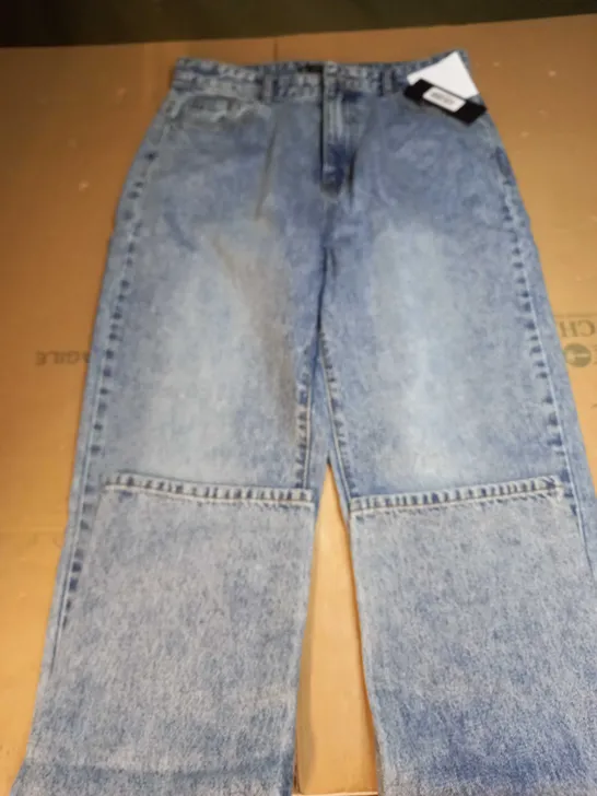 I SAW IT FIRST STRAIGHT LEG JEANS MID WASH - UK 12 