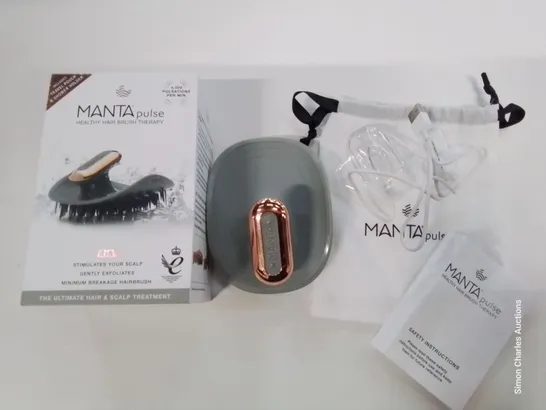 BOXED MANTA PULSE FLEXIBLE HAIRBRUSH