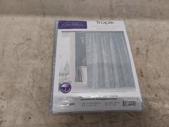 BAGGED BURKART POLYESTER SHOWER CURTAINS (1 ITEM)