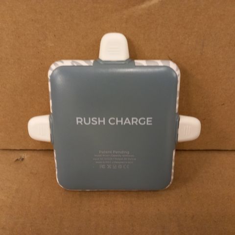 RUSH CHARGE TRIDENT 4000MAH PORTABLE CHARGER FOR APPLE & ANDROID