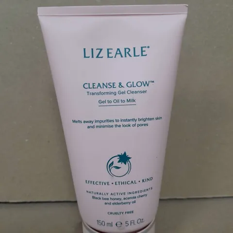 LIZ EARLE CLEANSE & GLOW TRANSFORMING GEL CLEANSER - 150 ML