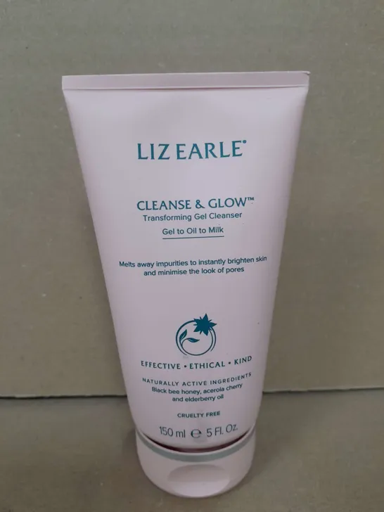 LIZ EARLE CLEANSE & GLOW TRANSFORMING GEL CLEANSER - 150 ML