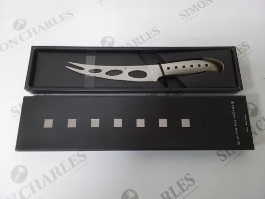 BOXED SHA RA KU MONO MOLYBDENUM VANADIUM STEEL 18-8 STAINESS STEEL FJ-09 15CM CHEESE KNIFE