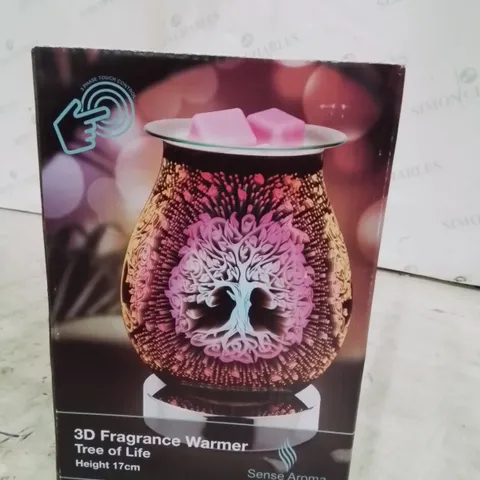 BOXED SENSE AROMA TREE OF LIFE FRAGRANCE WARMER 