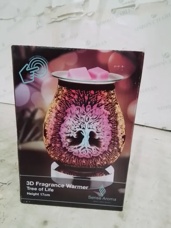 BOXED SENSE AROMA TREE OF LIFE FRAGRANCE WARMER 