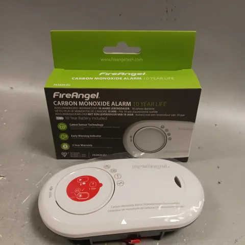 BOXED FIREANGEL FA3820-EU CARBON MONOXIDE ALARM 