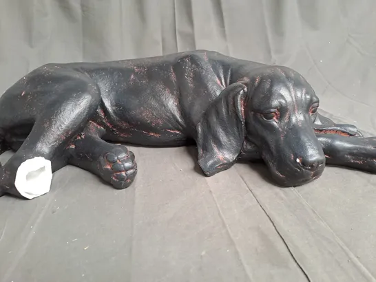 MY GARDEN STORIES LAYING LABRADOR SCULPTURE