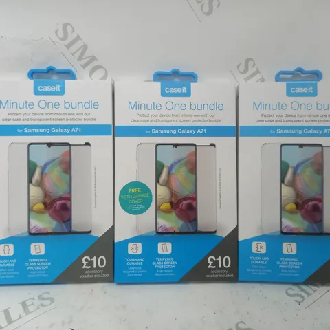 BOX OF APPROX 80 CASE IT MINUTE ONE BUNDLE FOR SAMSUNG GALAXY A71