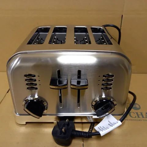 CUISINART SIGNATURE COLLECTION 4 SLOT TOASTER 