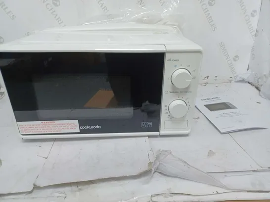 BOXED COOKWEAR 700W WHITE MICROWAVE 