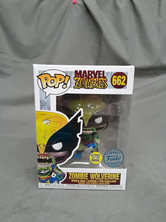 POP! MARVEL ZOMBIES - ZOMBIE WOLVERINE BOBBLE HEAD - SPECIAL EDITION- 662