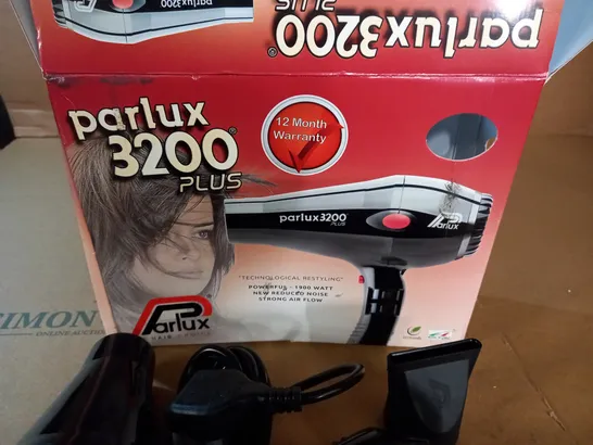 BOXED PARLUX 3200 PLUS HAIRDRYER