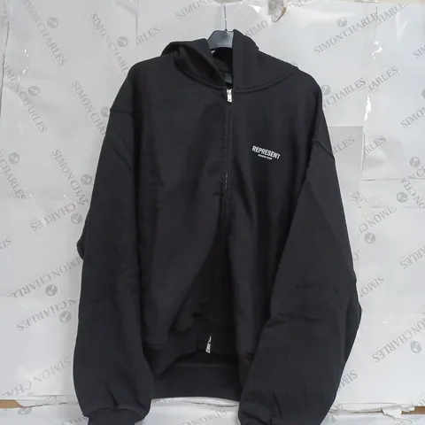 XL REPRESENT BLACK HOODIE 