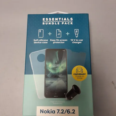 APPROXIMATELY 28 BRAND NEW BOXED ESSENTIAL BUNDLE PACKS FOR NOKIA 7.2/6.2